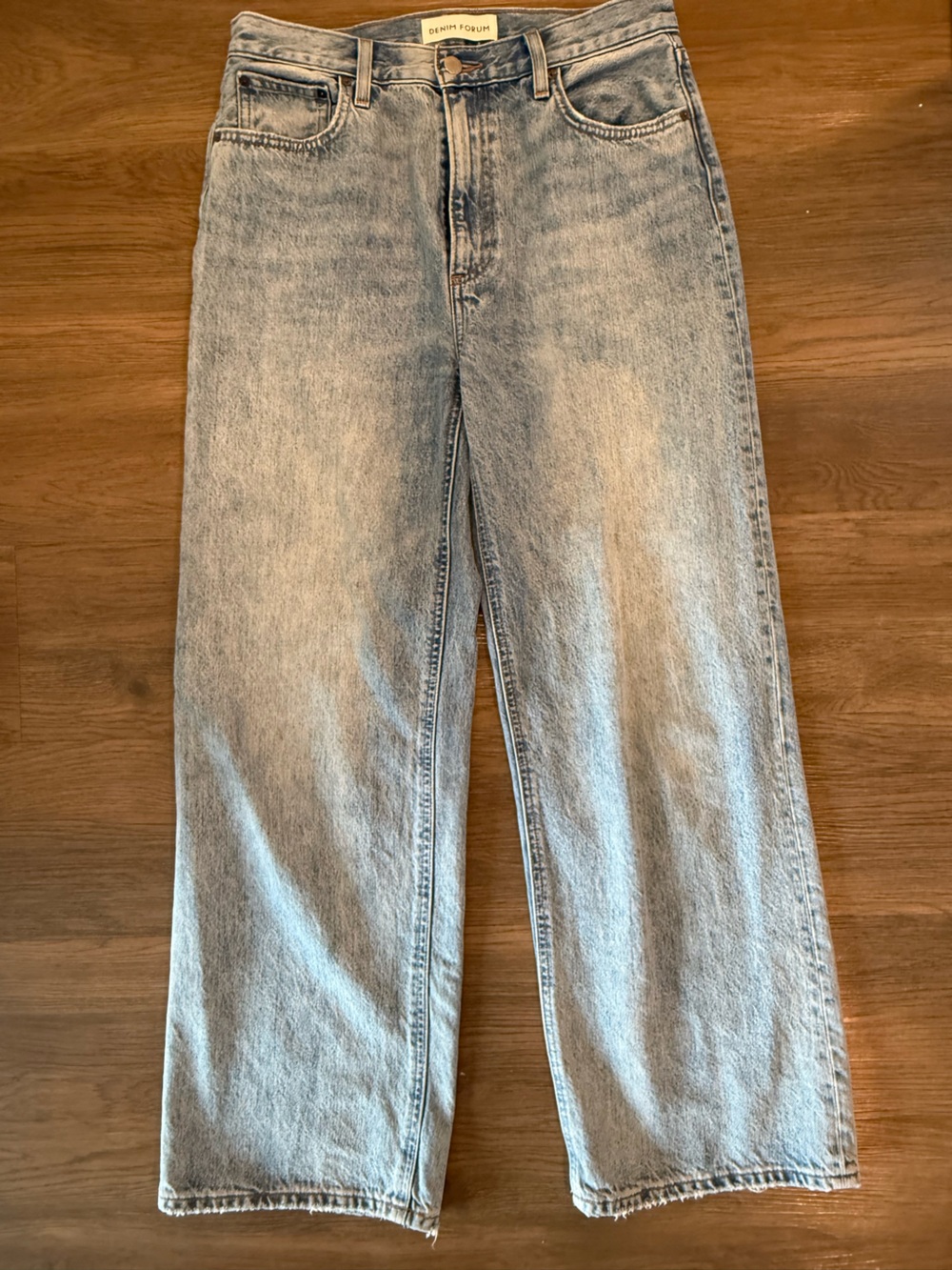 Denim Forum Farrah High Rise Wide leg size 29 length 30